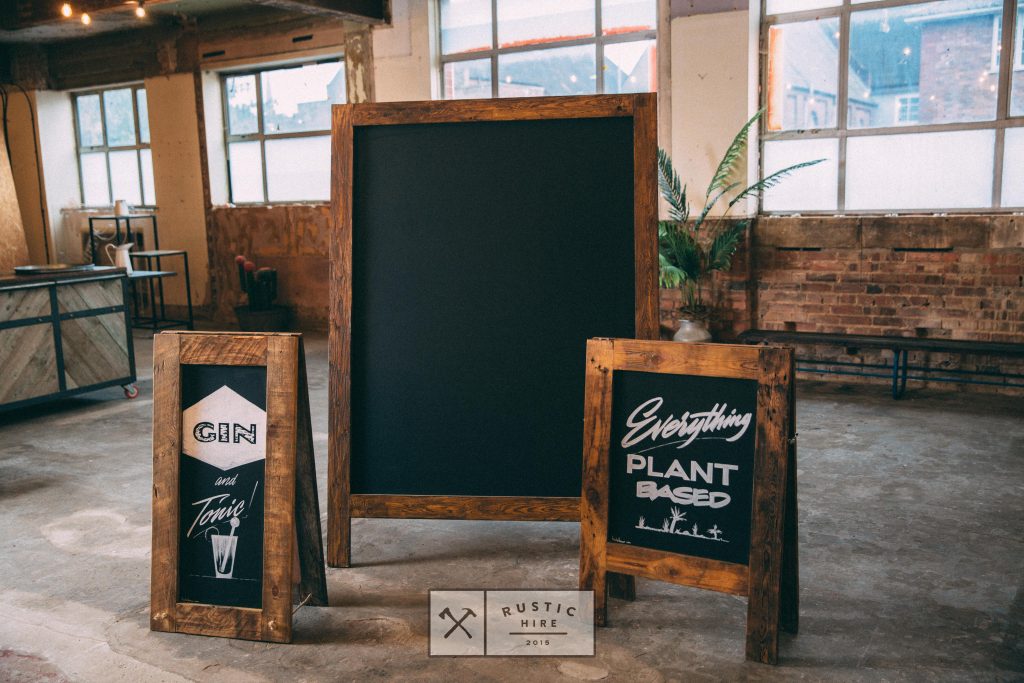 New Product! Giant A-Frame Blackboard